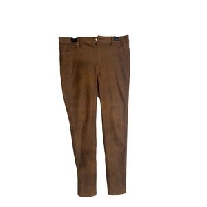 Chico's Women's Regular Faux Suede Skinny Pant